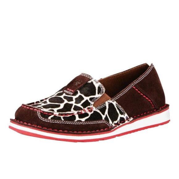 New NWOB Ariat Cruiser Giraffe Slip On Loafer Shoes - Picture 1 of 12